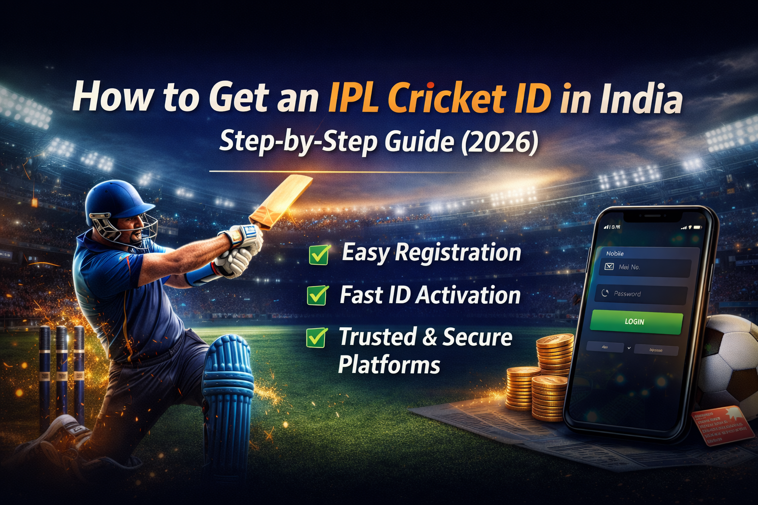 Get an IPL Cricket ID in India