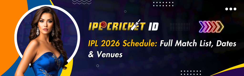 IPL 2026 Schedule