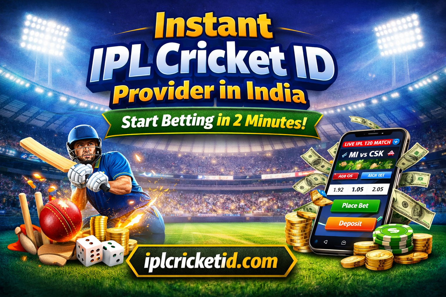 Instant IPL Cricket ID Provider in India