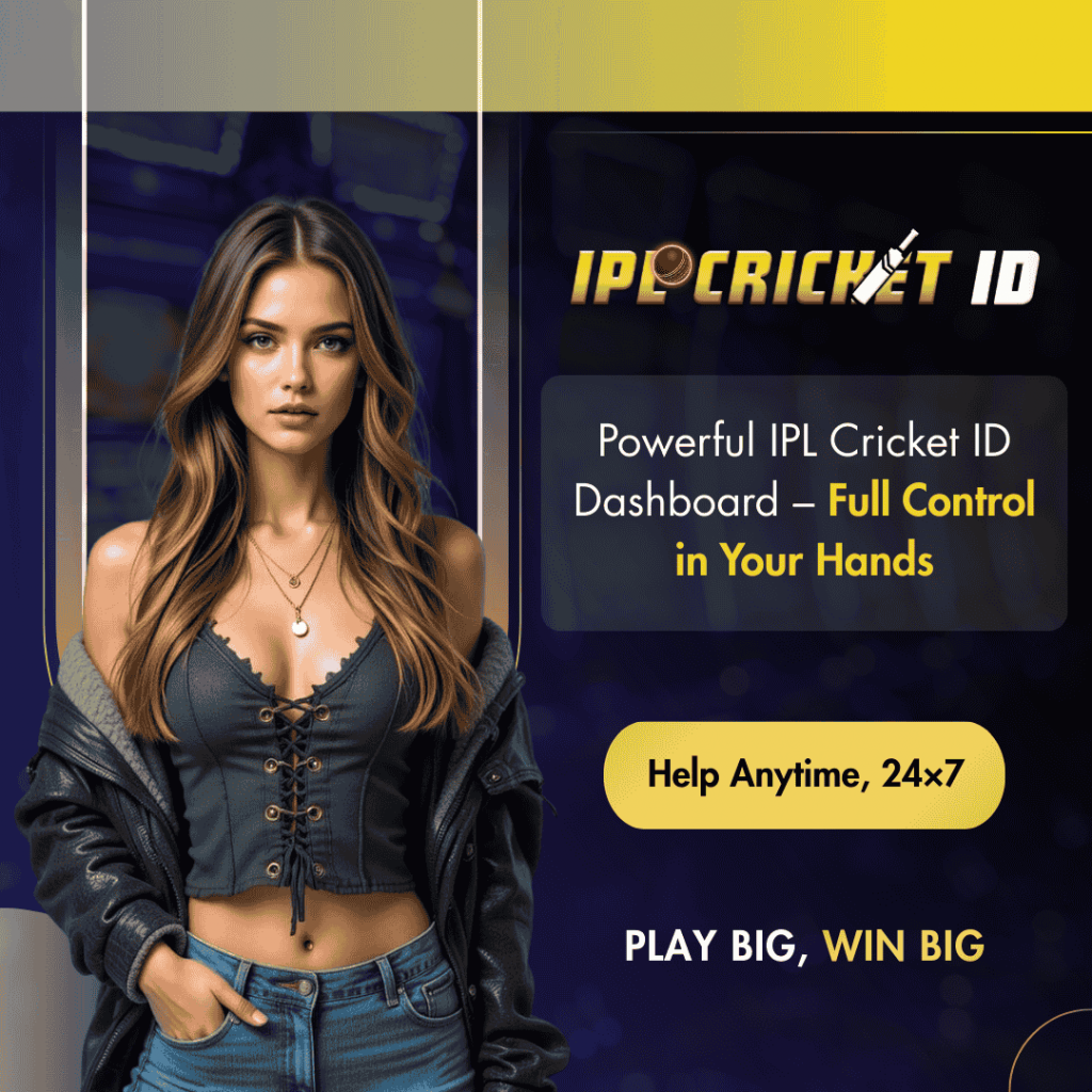 Powerful IPL Cricket ID Dashboard – Full Control in Your Hands