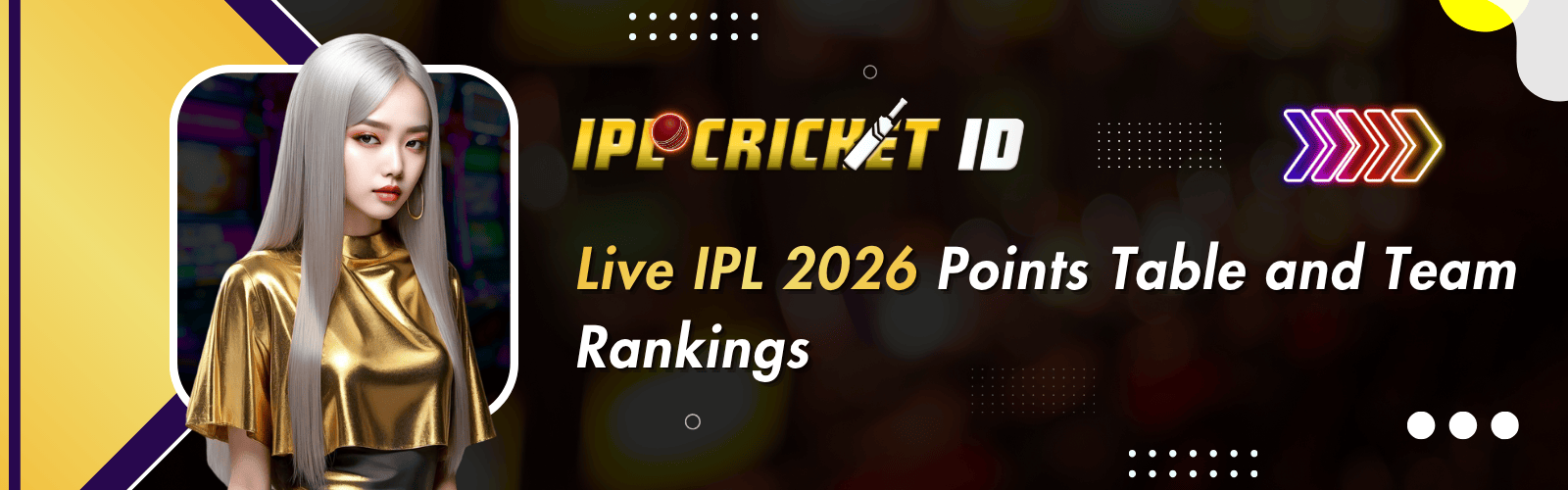 Live IPL 2026 Points Table and Team Rankings