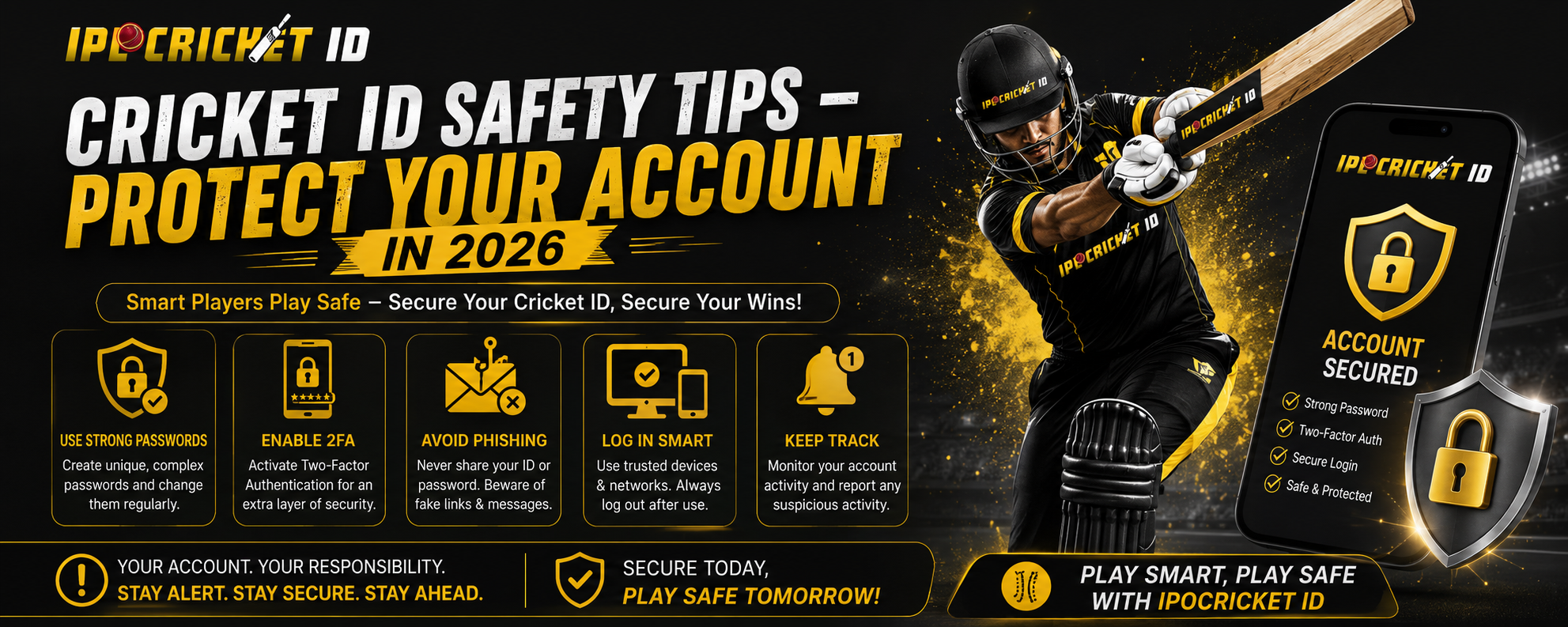 Cricket ID Safety Guide 2026 | Keep Your Cricket ID Secure