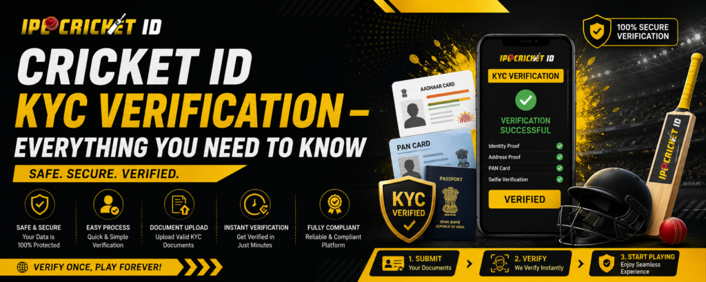 Cricket ID KYC Verification Guide 2026 | Complete Verification Process